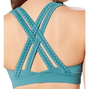 Lululemon Energy Bra Special Edition Braid Racerback Medium Support Sea Green 8